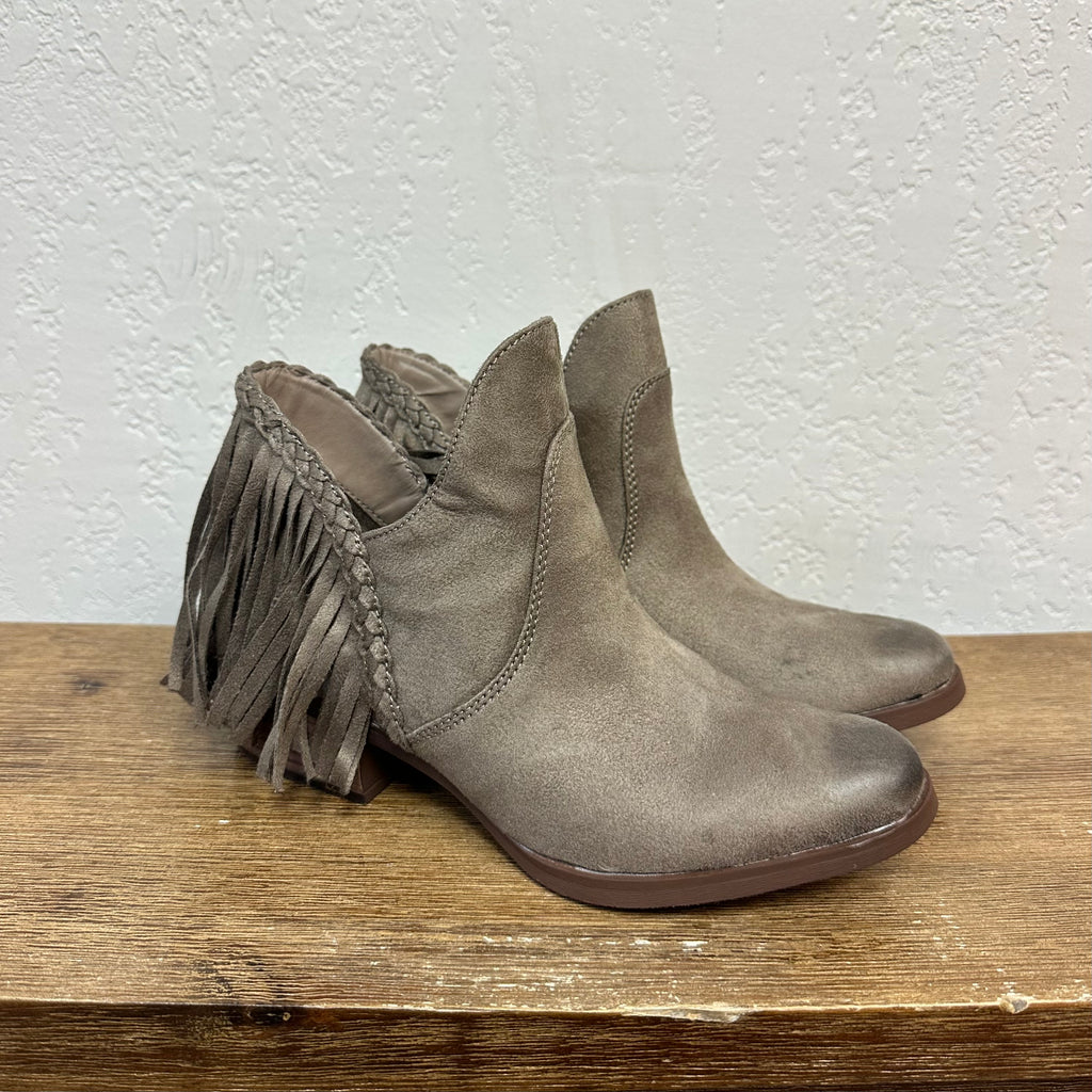 Not Rated Braxton Taupe Booties