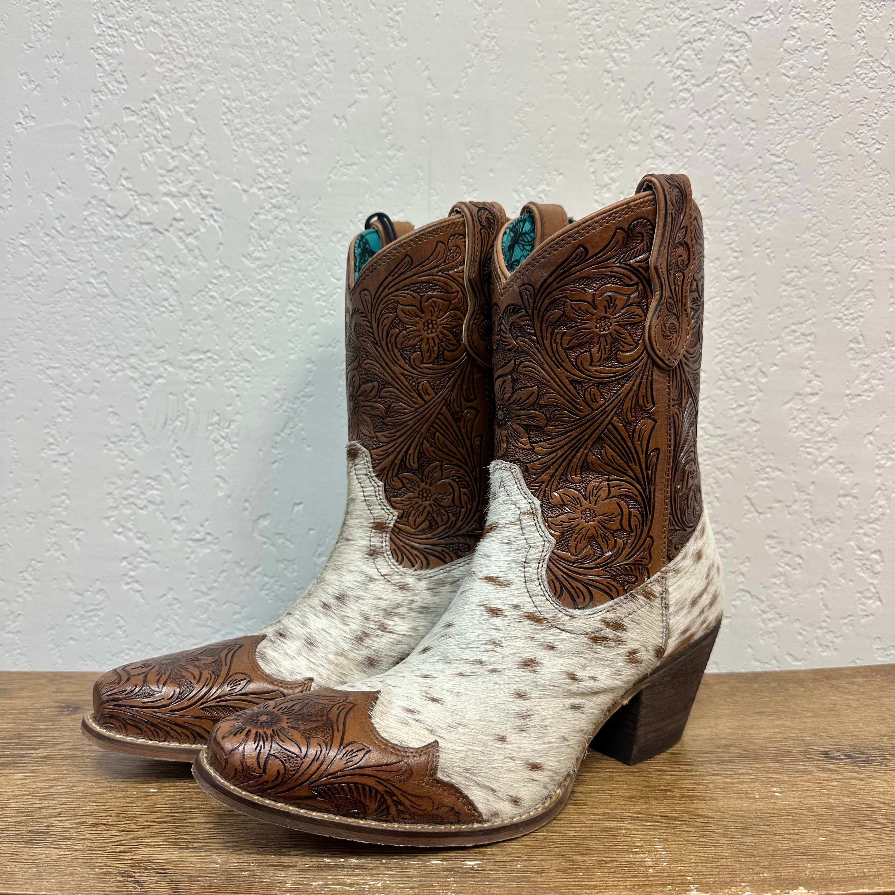 Myra Kelsey Anne Cowhide Boots