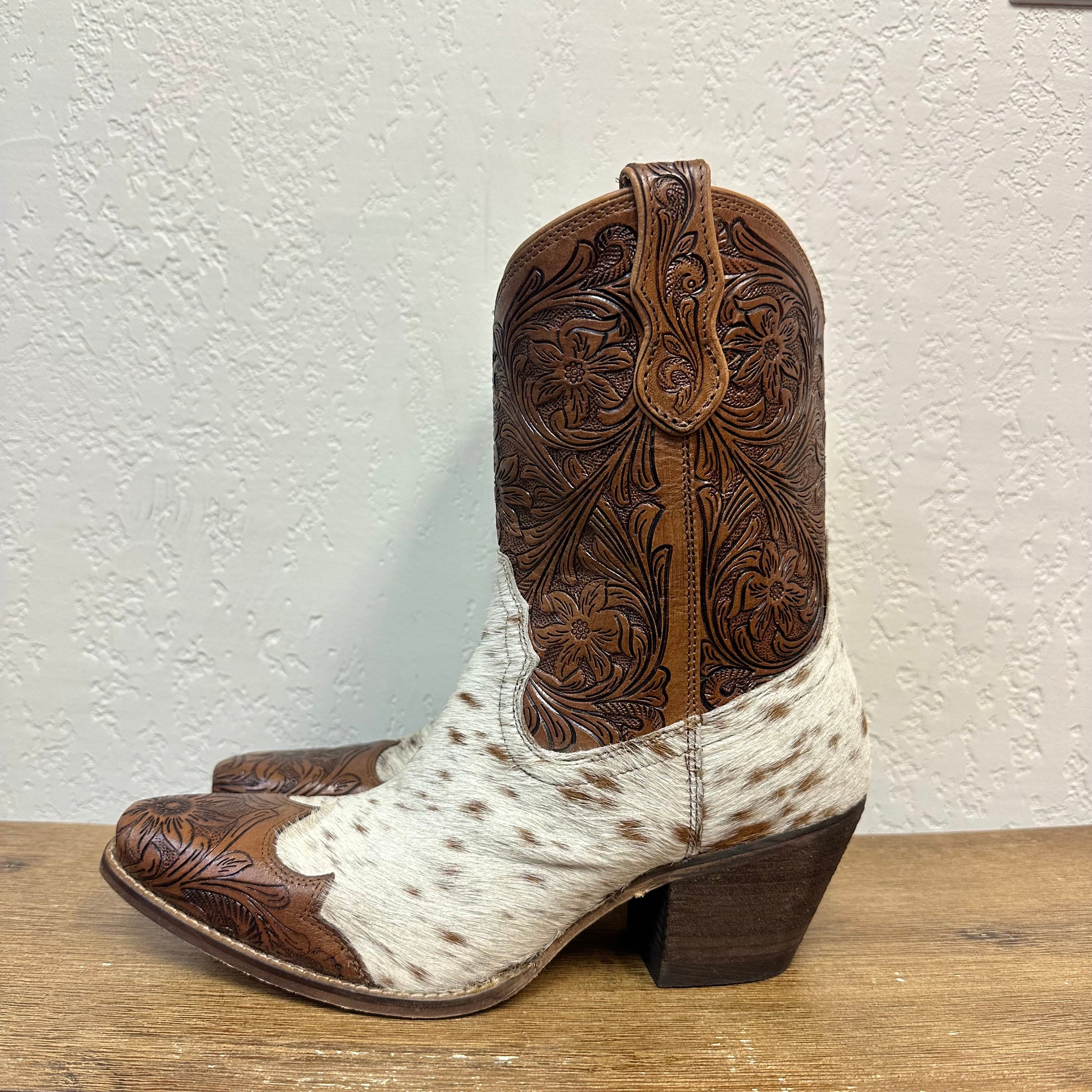 Myra Kelsey Anne Cowhide Boots