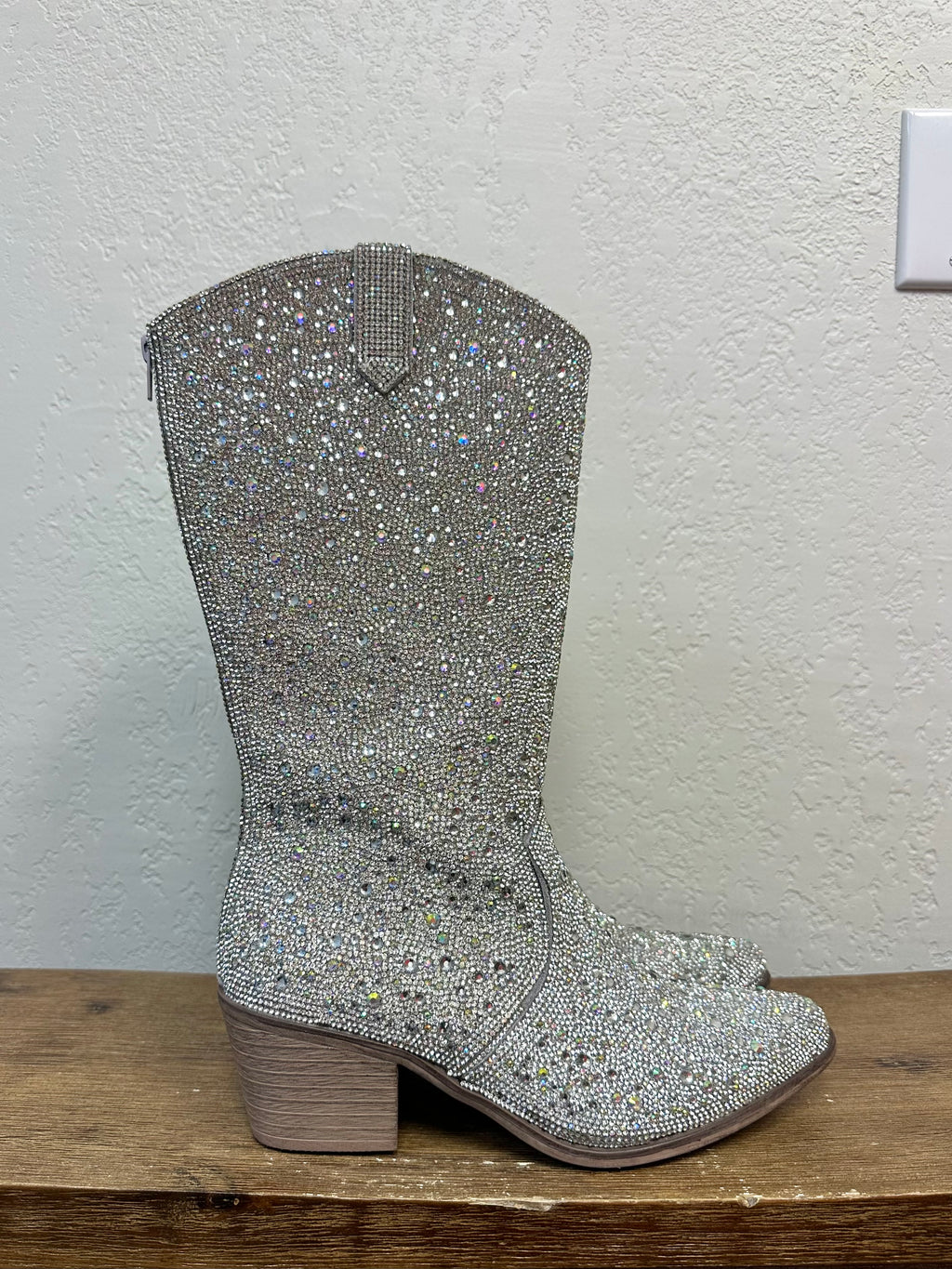 Pierre Dumas Rhinestone Wilder Boots