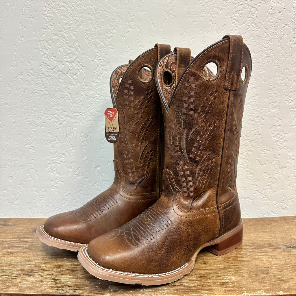 Laredo Brown Weaver Boots