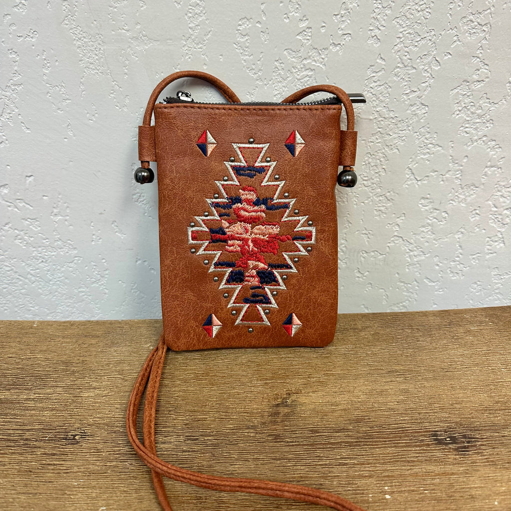 Montana West Burnt Orange Aztec Crossbody