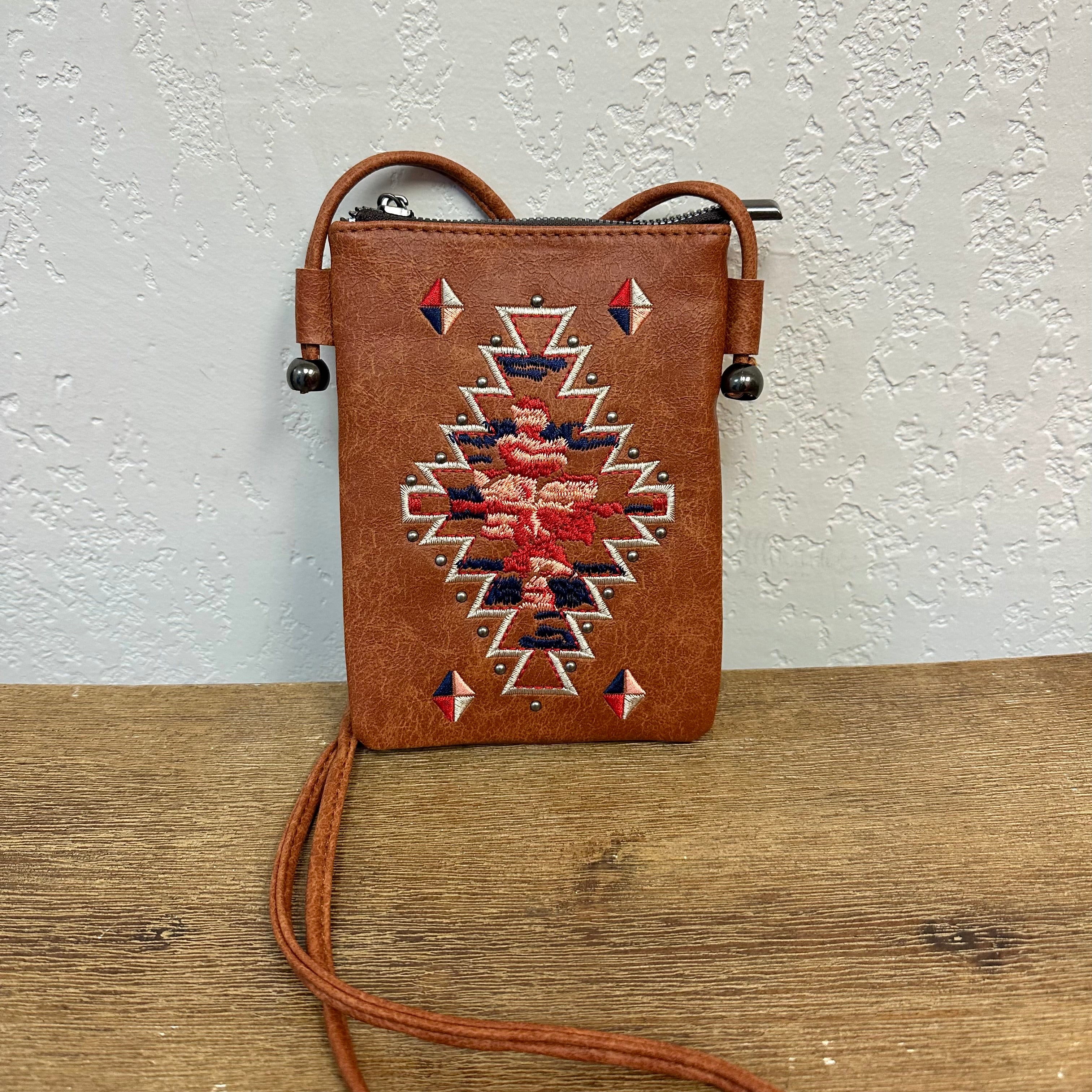 Montana West Burnt Orange Aztec Crossbody