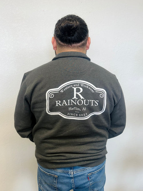 Carhartt Rainouts Grey Quarter Zip