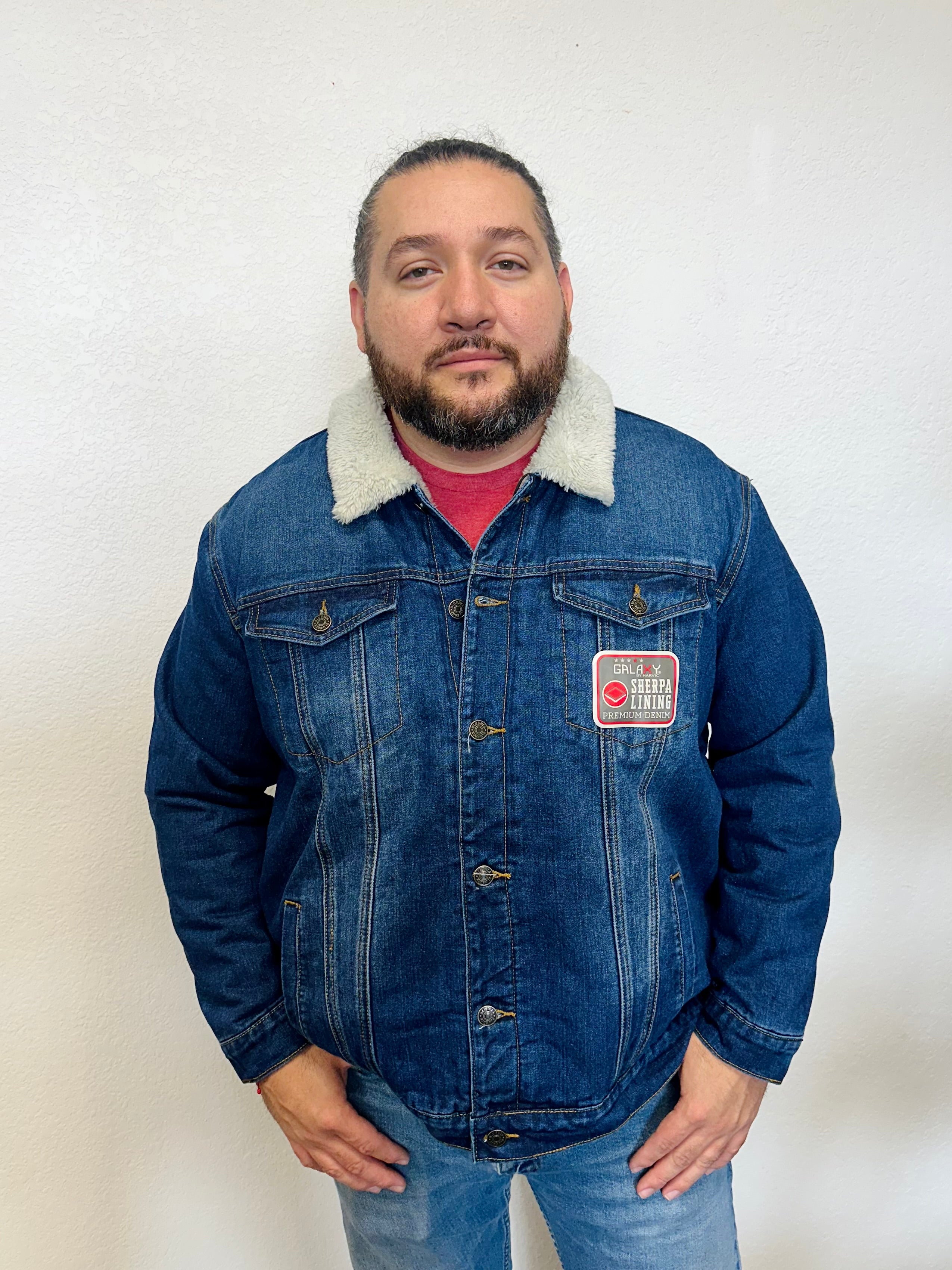 Sherpa Lined Denim Jacket