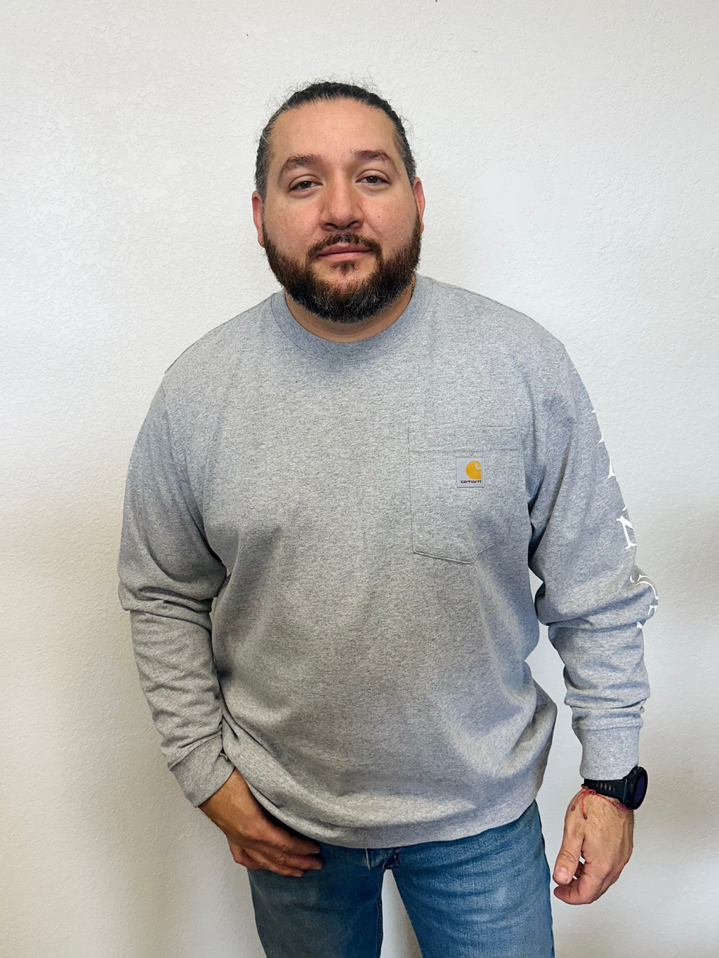 Carhartt Rainouts Grey Long-Sleeve