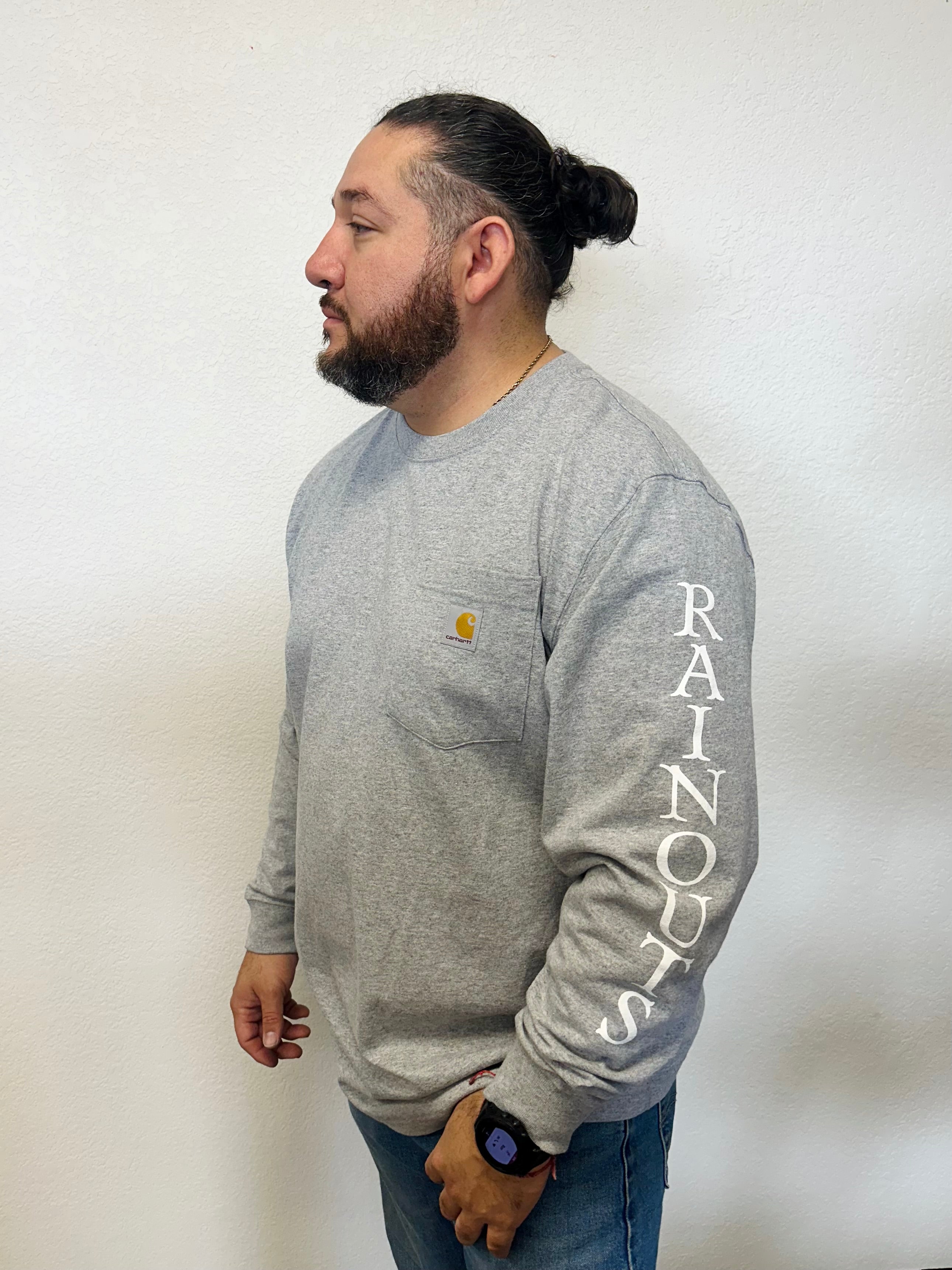 Carhartt Rainouts Grey Long-Sleeve