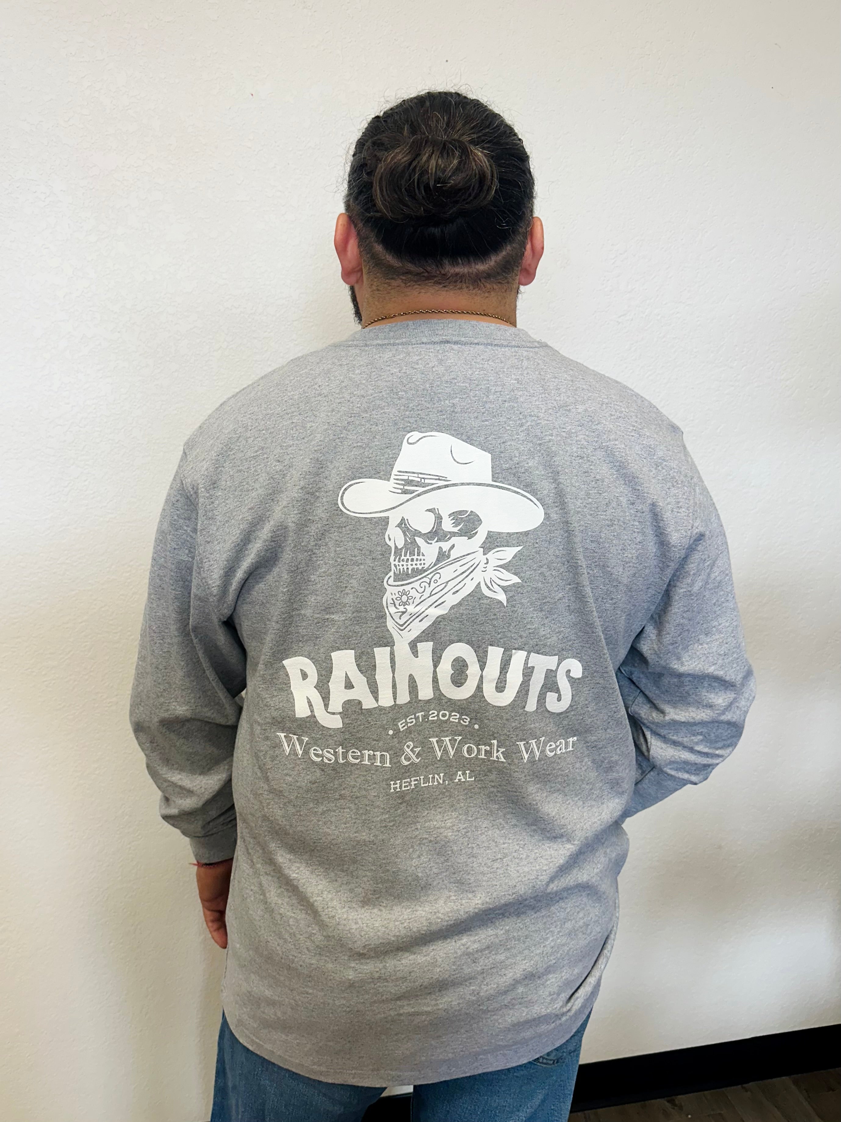 Carhartt Rainouts Grey Long-Sleeve