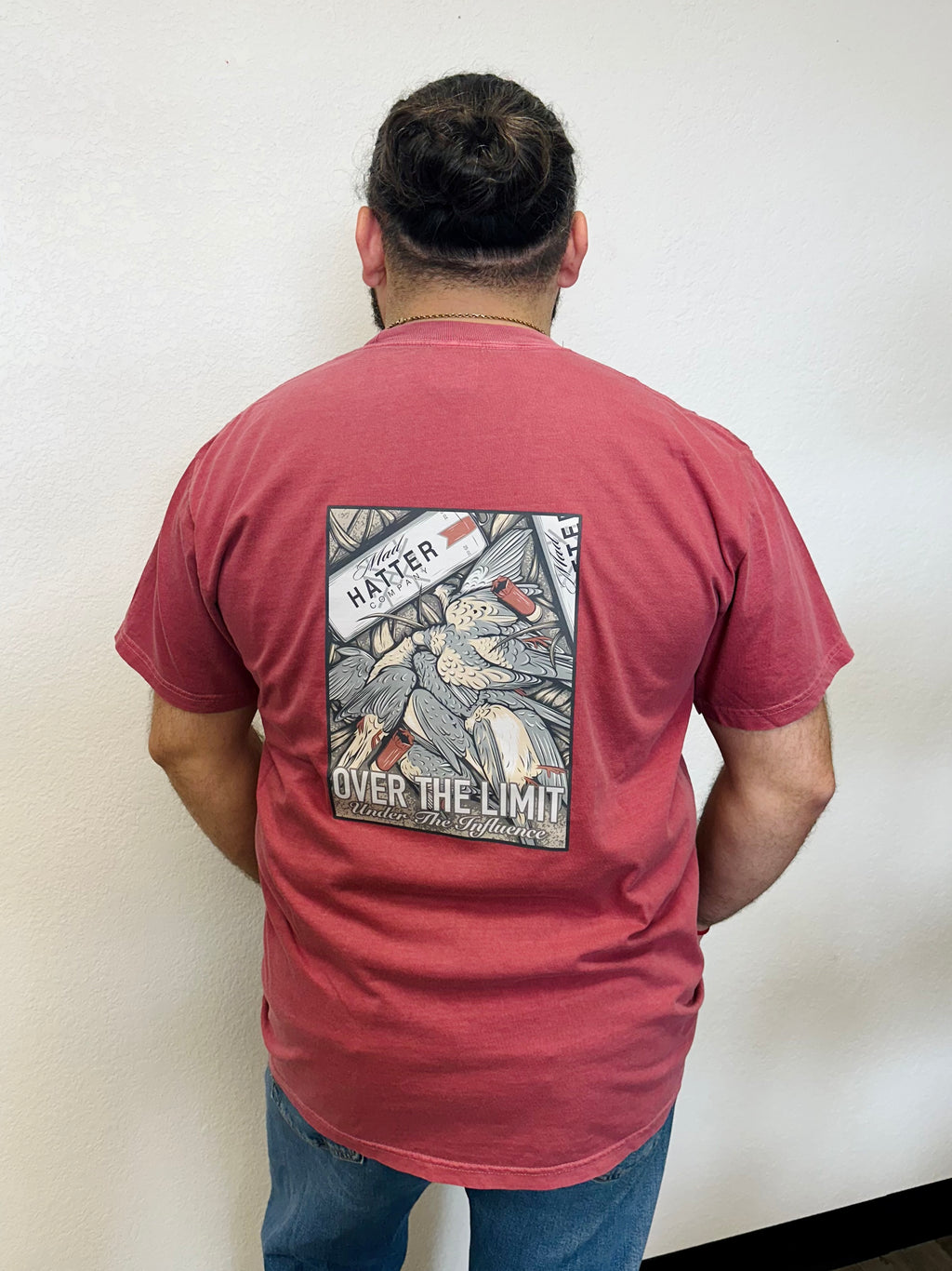 Mad Hatter Company Red Graphic T-Shirt