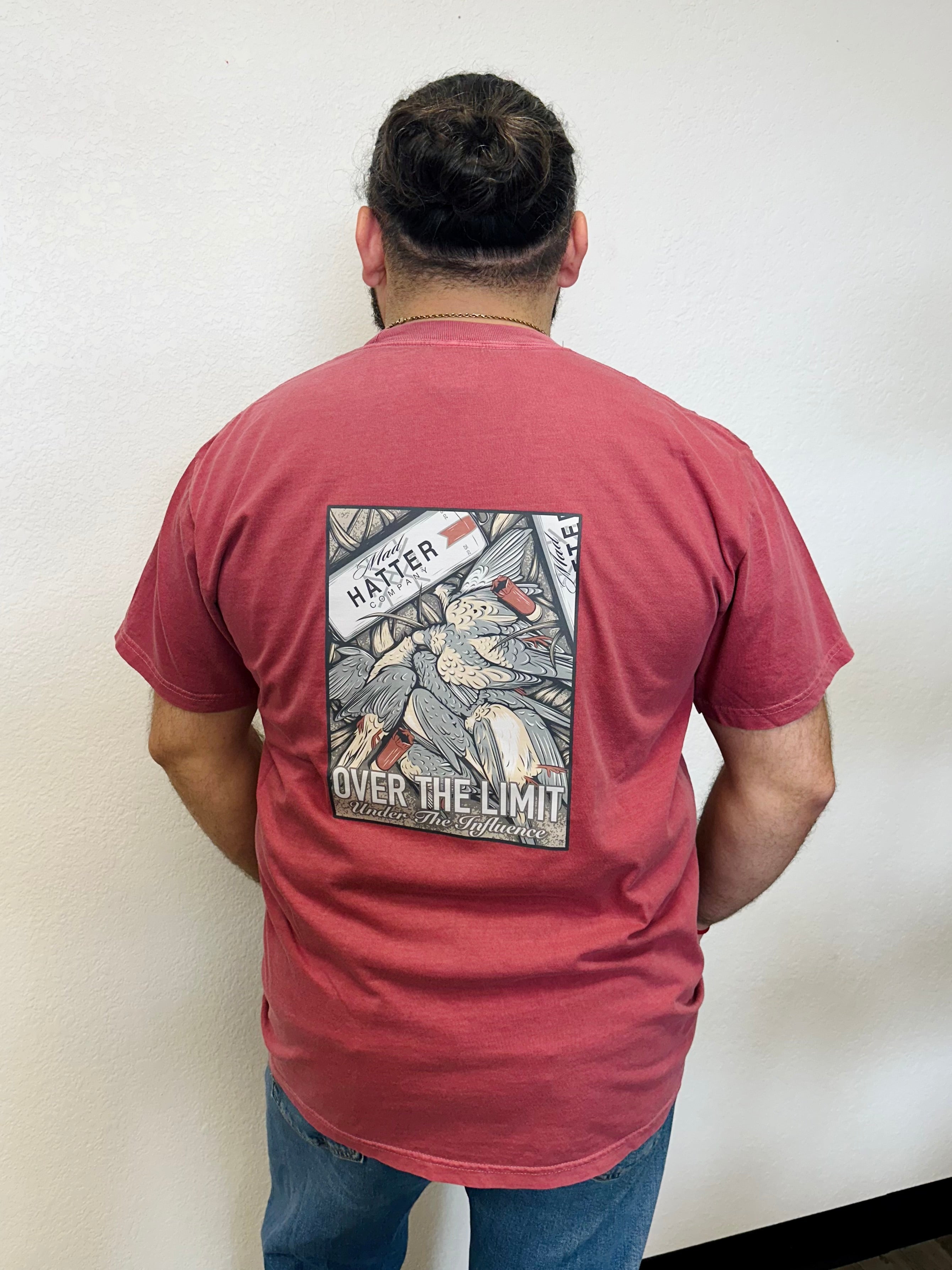 Mad Hatter Company Red Graphic T-Shirt