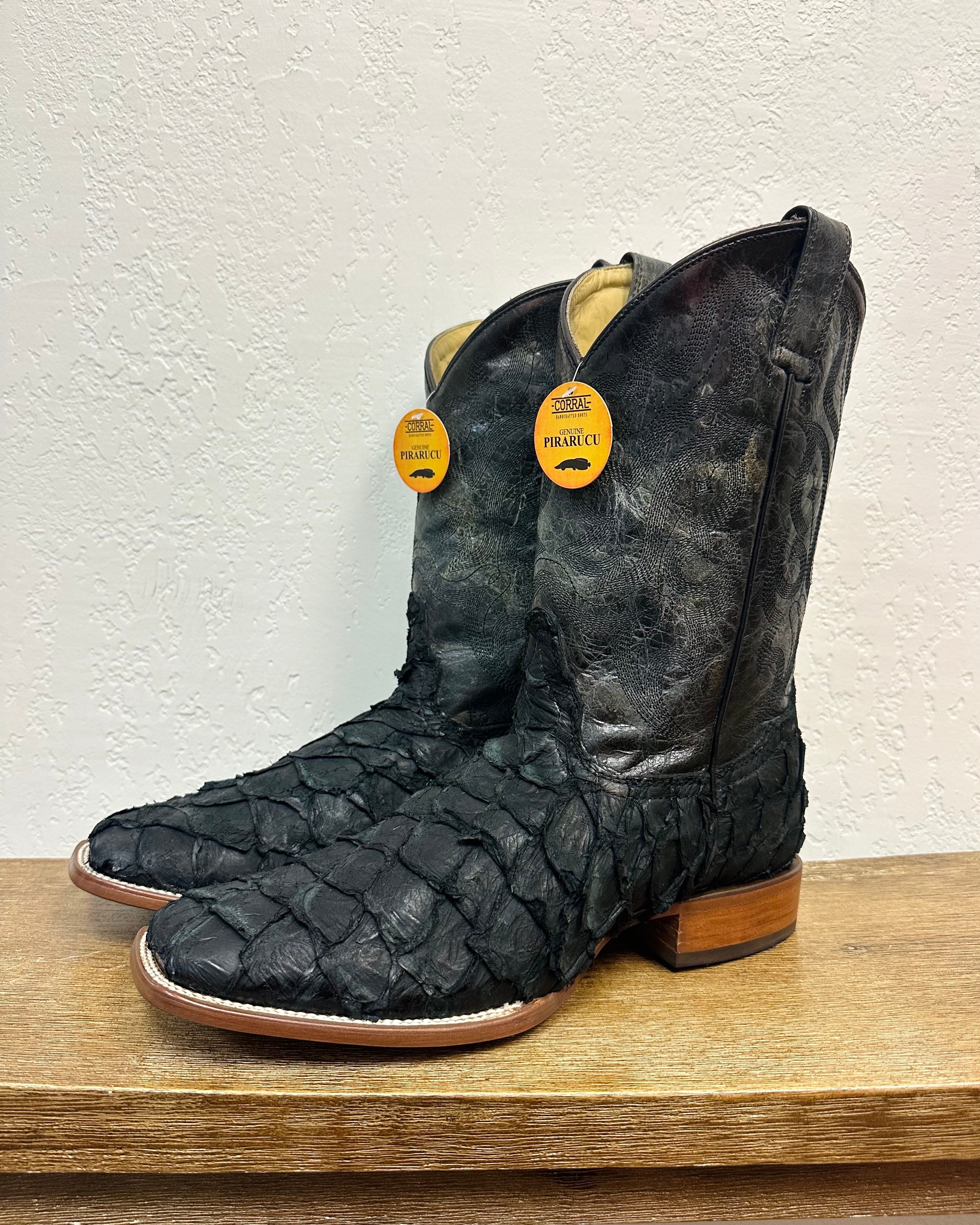 Corral Genuine Exotic Pirarucu Boots