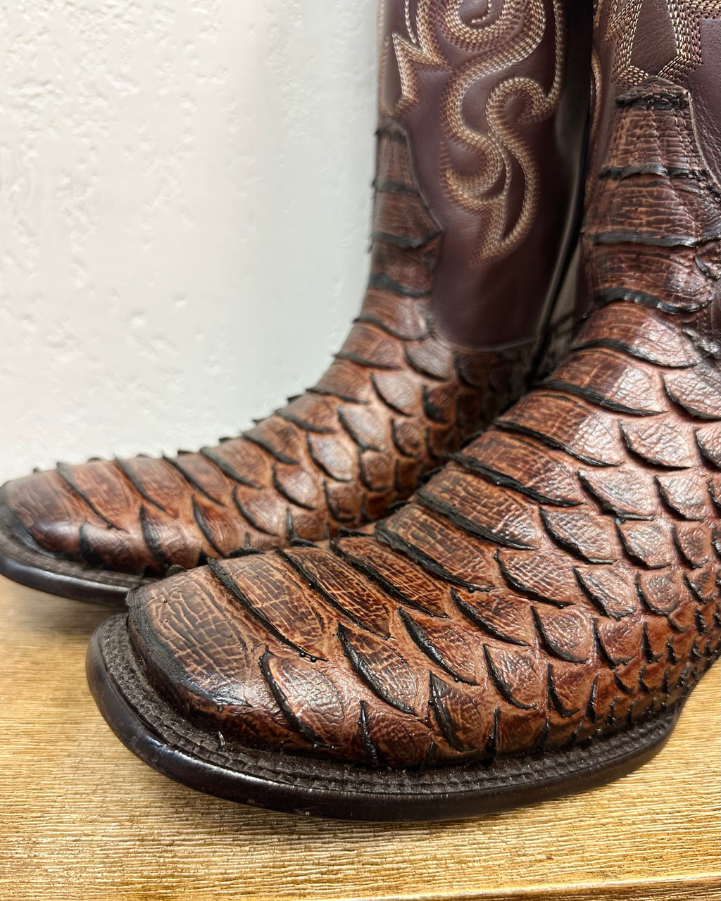 Vaquero Signature Brown Python Boots