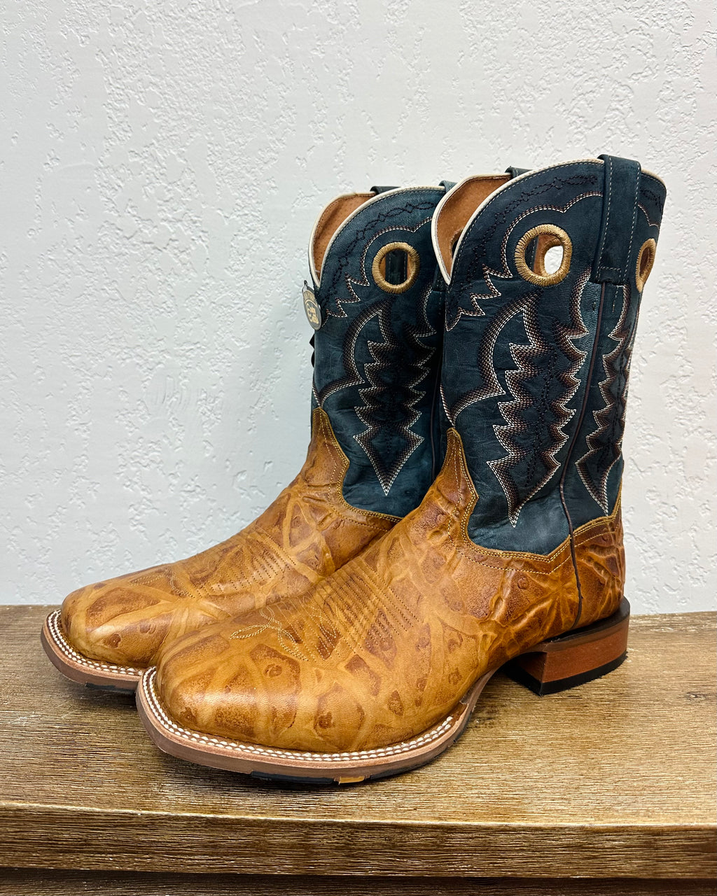 Dan Post Craven Embossed Leather Boots