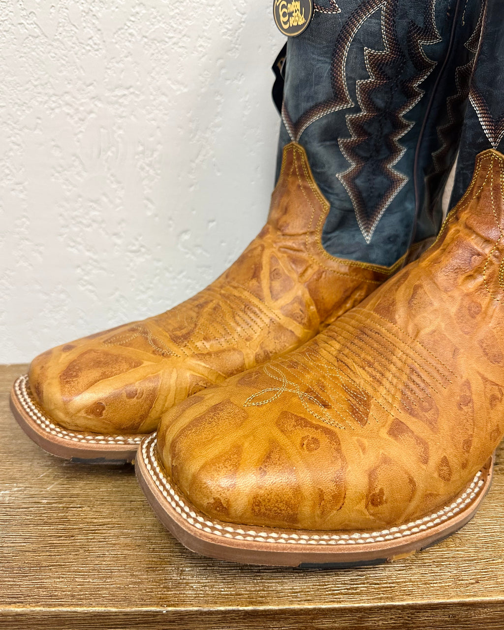 Dan Post Craven Embossed Leather Boots