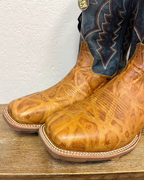 Dan Post Craven Embossed Leather Boots
