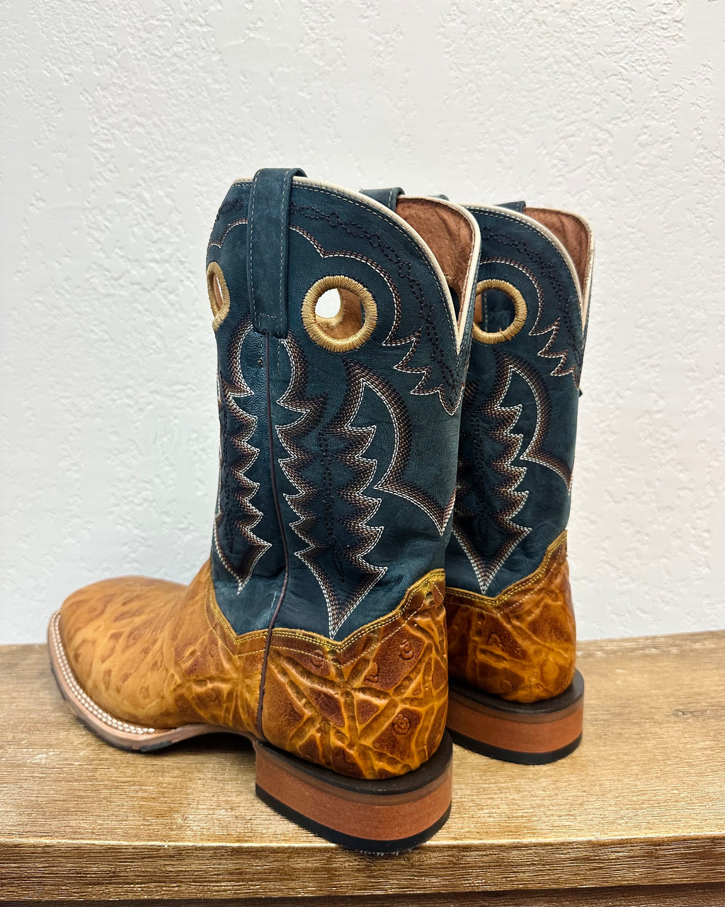 Dan Post Craven Embossed Leather Boots