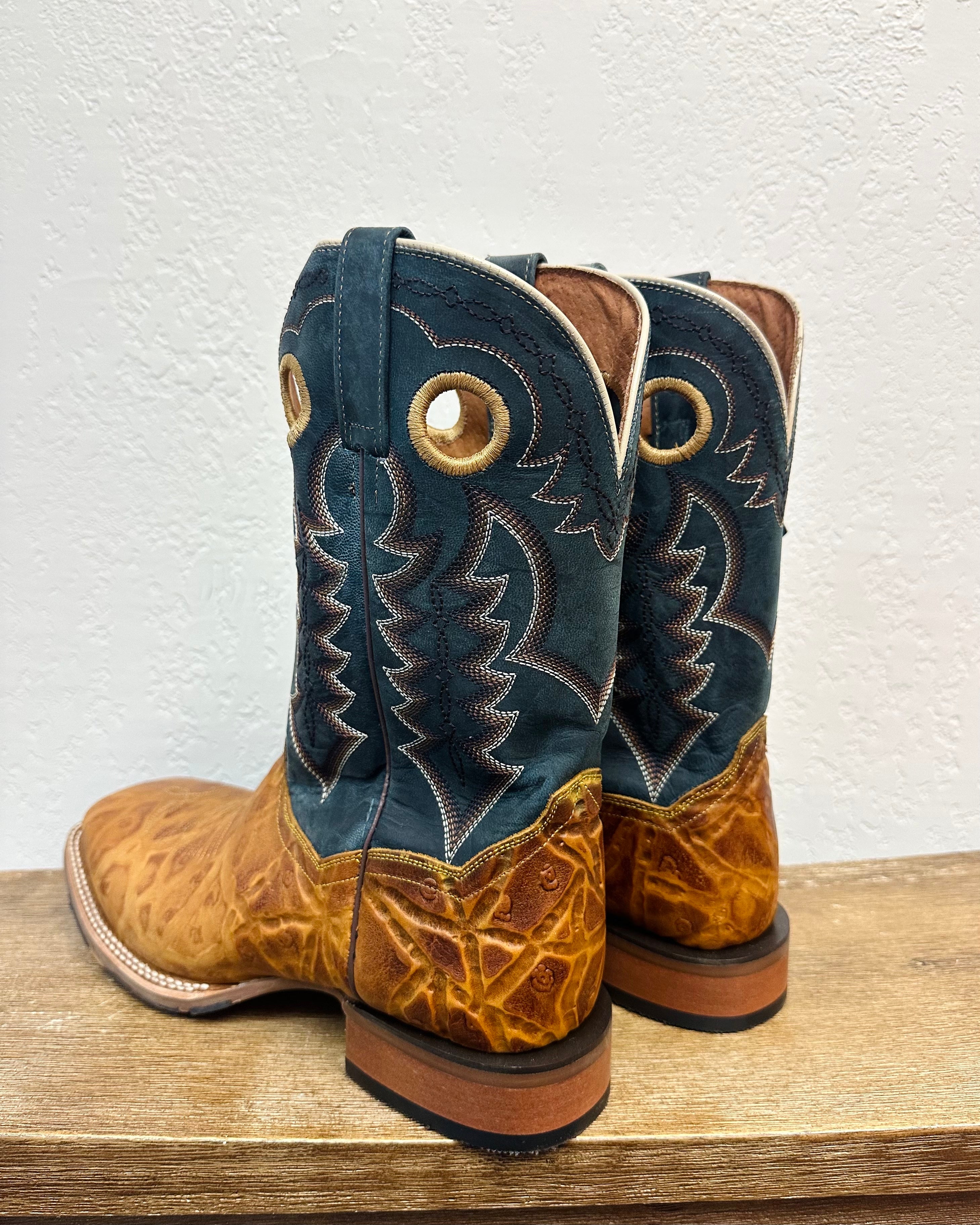 Dan Post Craven Embossed Leather Boots