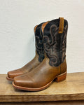 Dan Post Richland Saddle Brown Leather Boots