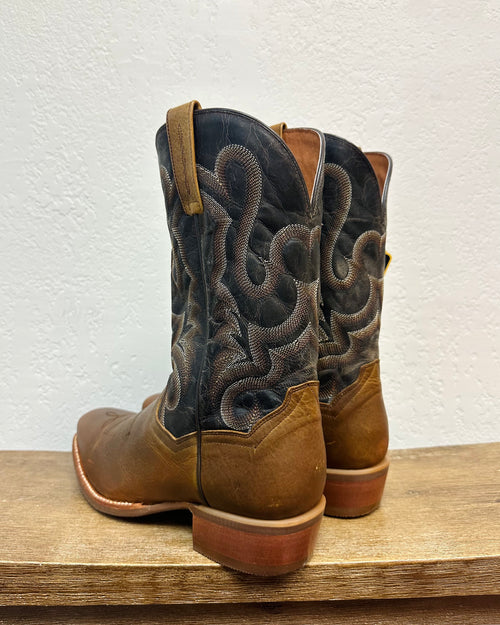 Dan Post Richland Saddle Brown Leather Boots