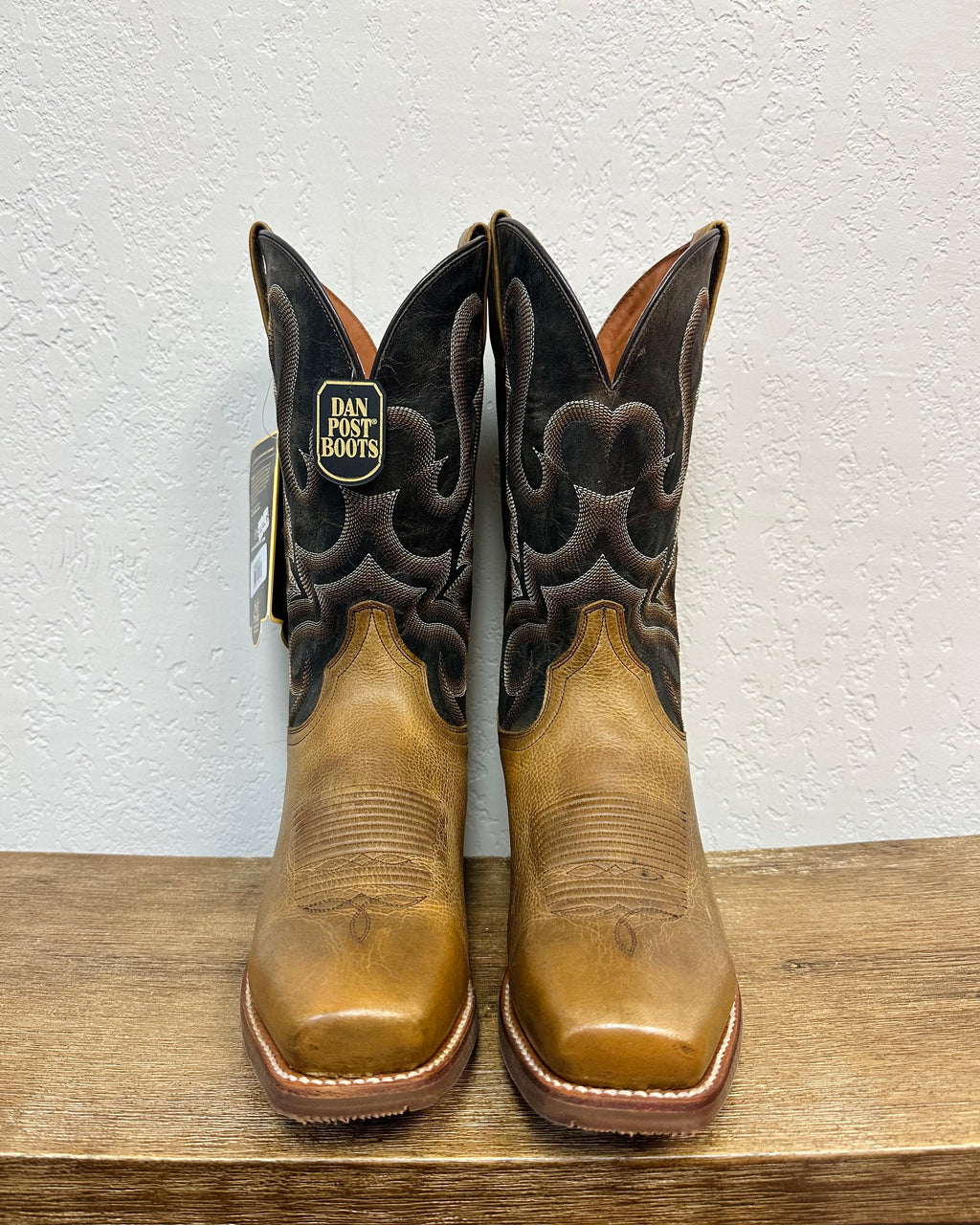 Dan Post Richland Saddle Tan Leather Boots