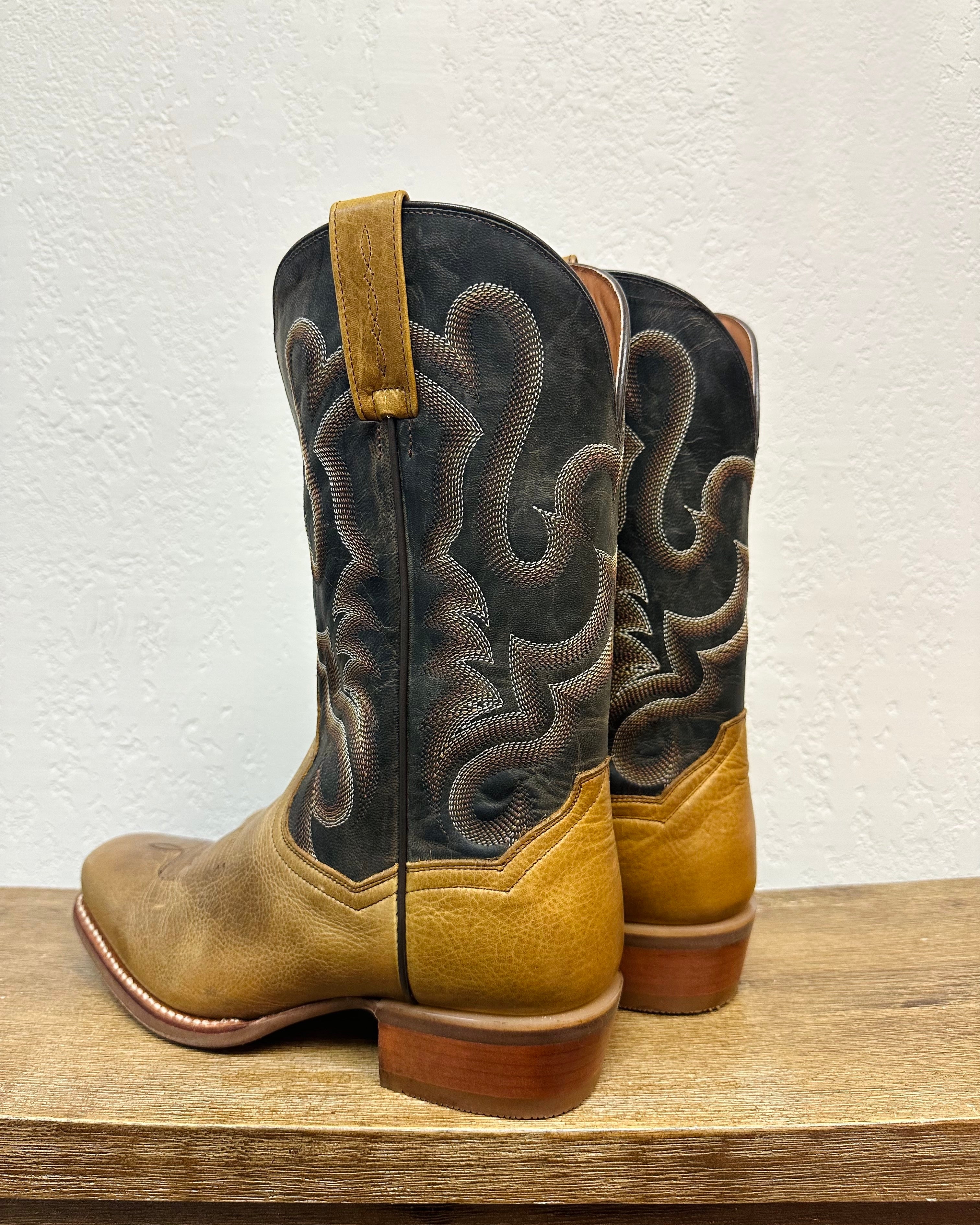 Dan Post Richland Saddle Tan Leather Boots