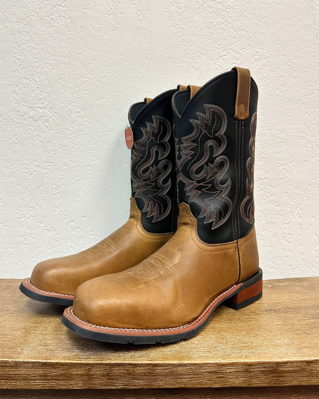 Laredo Justin Bent Rail Caddo Steel Toe Boots