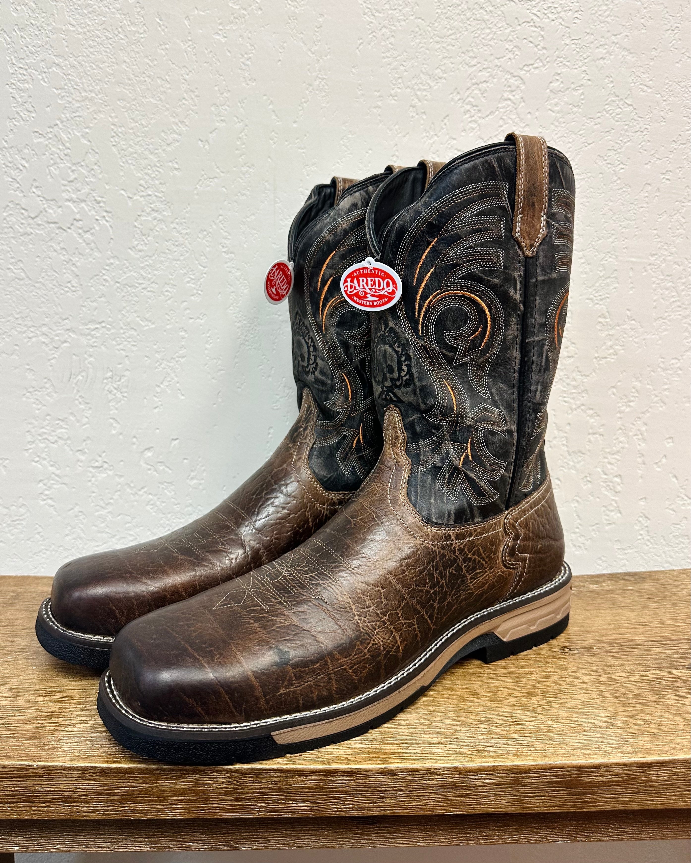 Laredo Hawke Steel Toe Work Boots