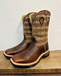 Twisted X Barbed Wire Embroidered Work Boots