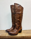 El Malcreado Miel Holly Embroidered Boots