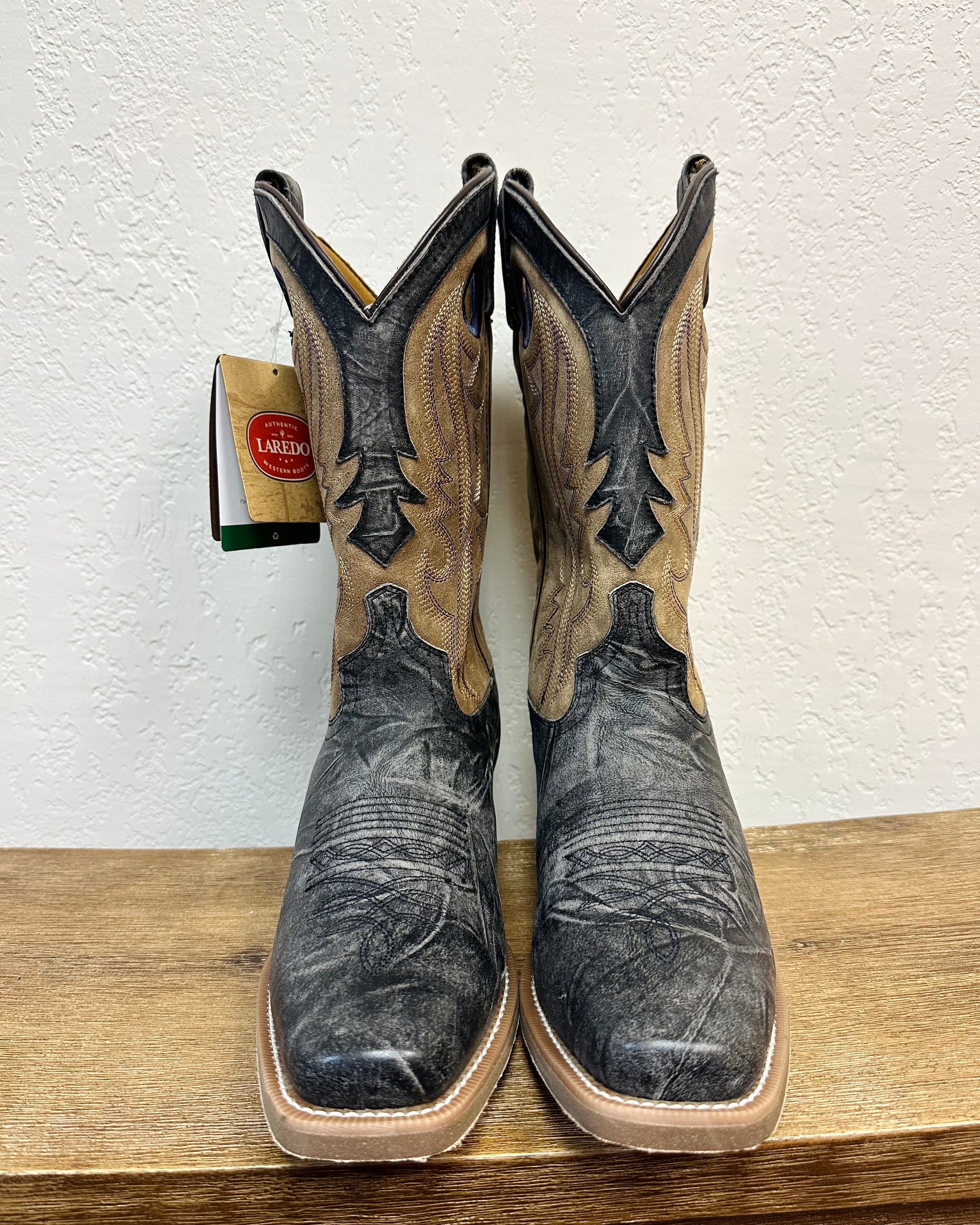 Laredo Charcoal Grey Walker Boots