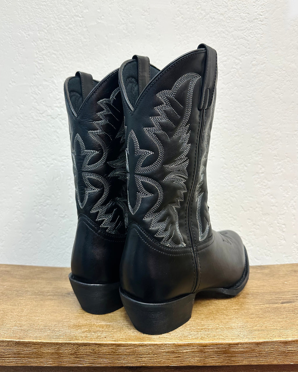 Laredo Black Tumbled Boots