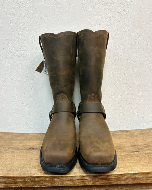 Dingo Brown Harness Boots