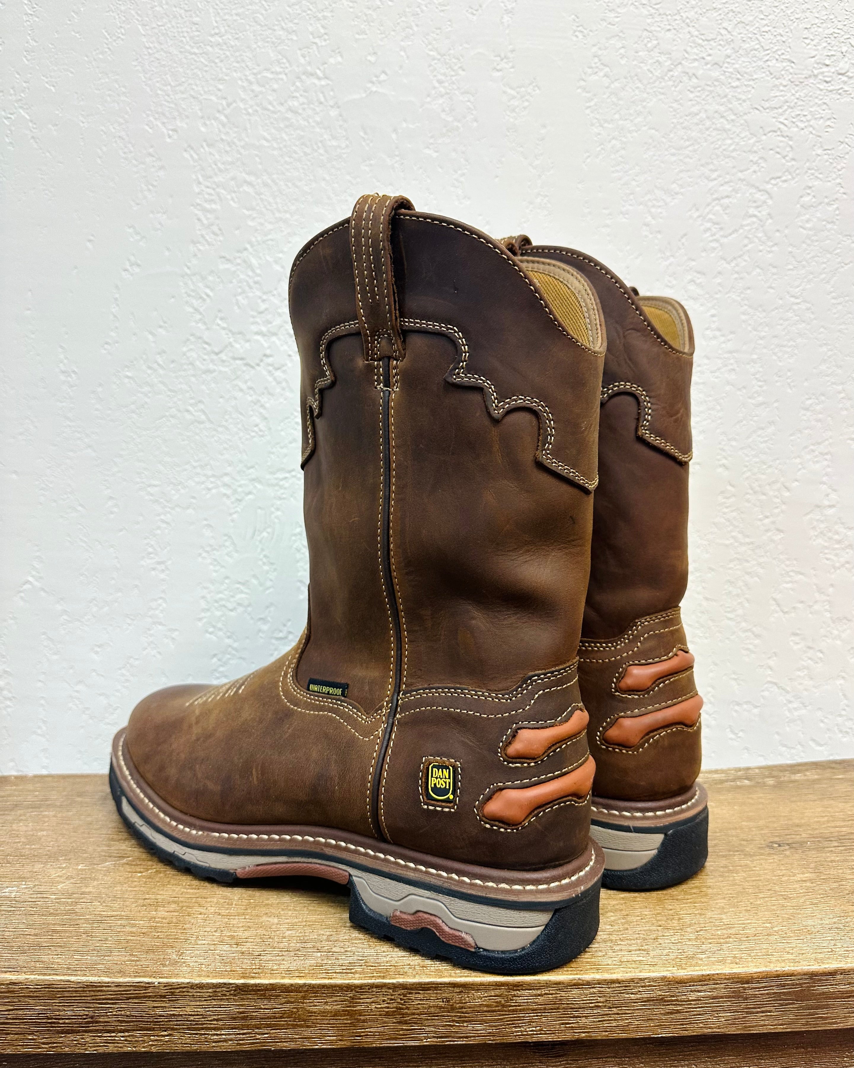 Dan Post Dark Brown Blayde Work Boots