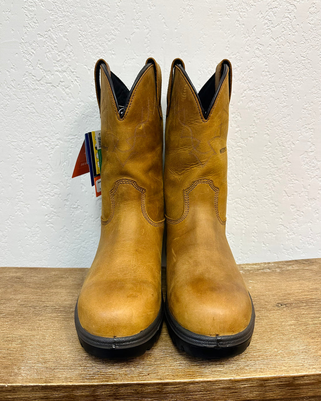 Dan Post Camel Poplar Steel Toe Work Boots