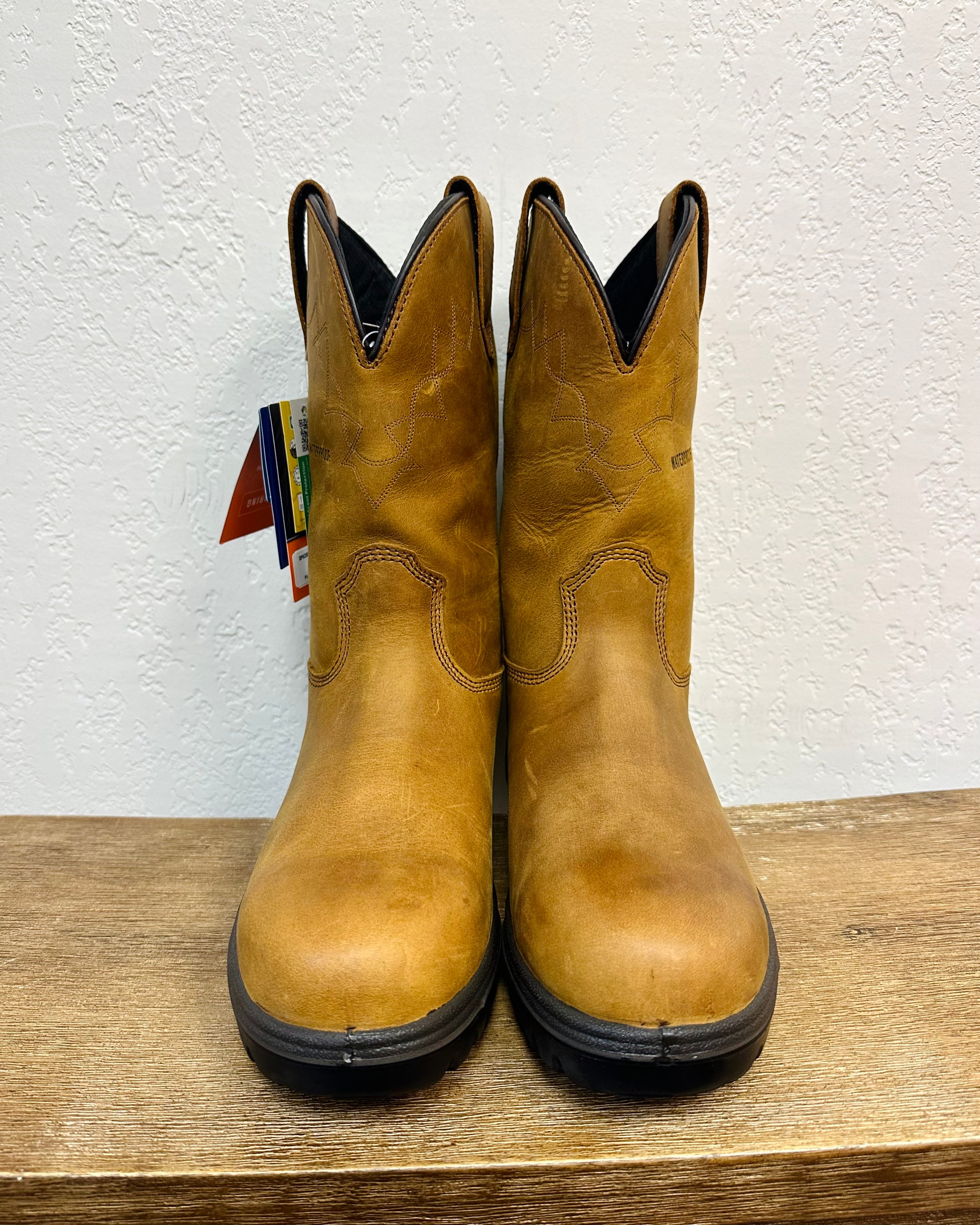 Dan Post Camel Poplar Steel Toe Work Boots