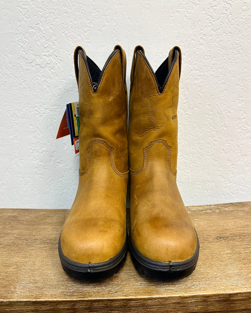 Dan Post Camel Poplar Steel Toe Work Boots