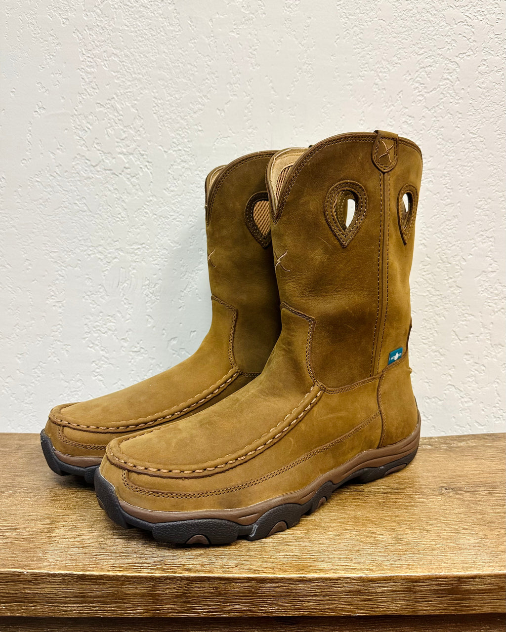 Twisted X Distressed Saddle Composite Toe Hiker Boot