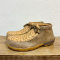 Twisted X Nano Toe Ostrich Chukka Driving Moccasin