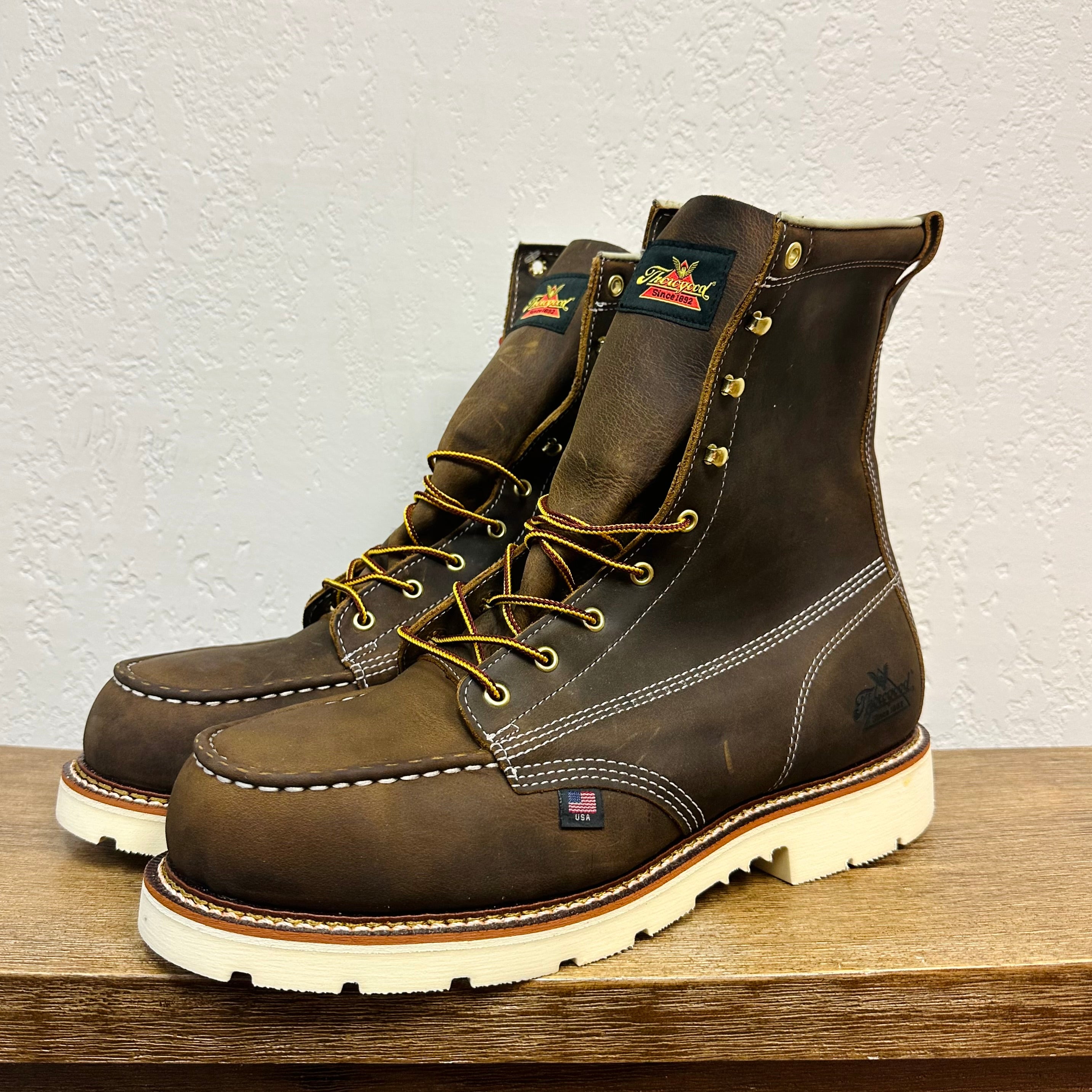 Thorogood 8" American Heritage Steel Toe Work Boot