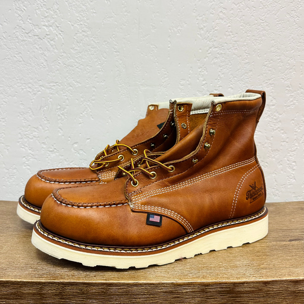 Thorogood 6" Tobacco American Heritage Steel Toe Work Boot