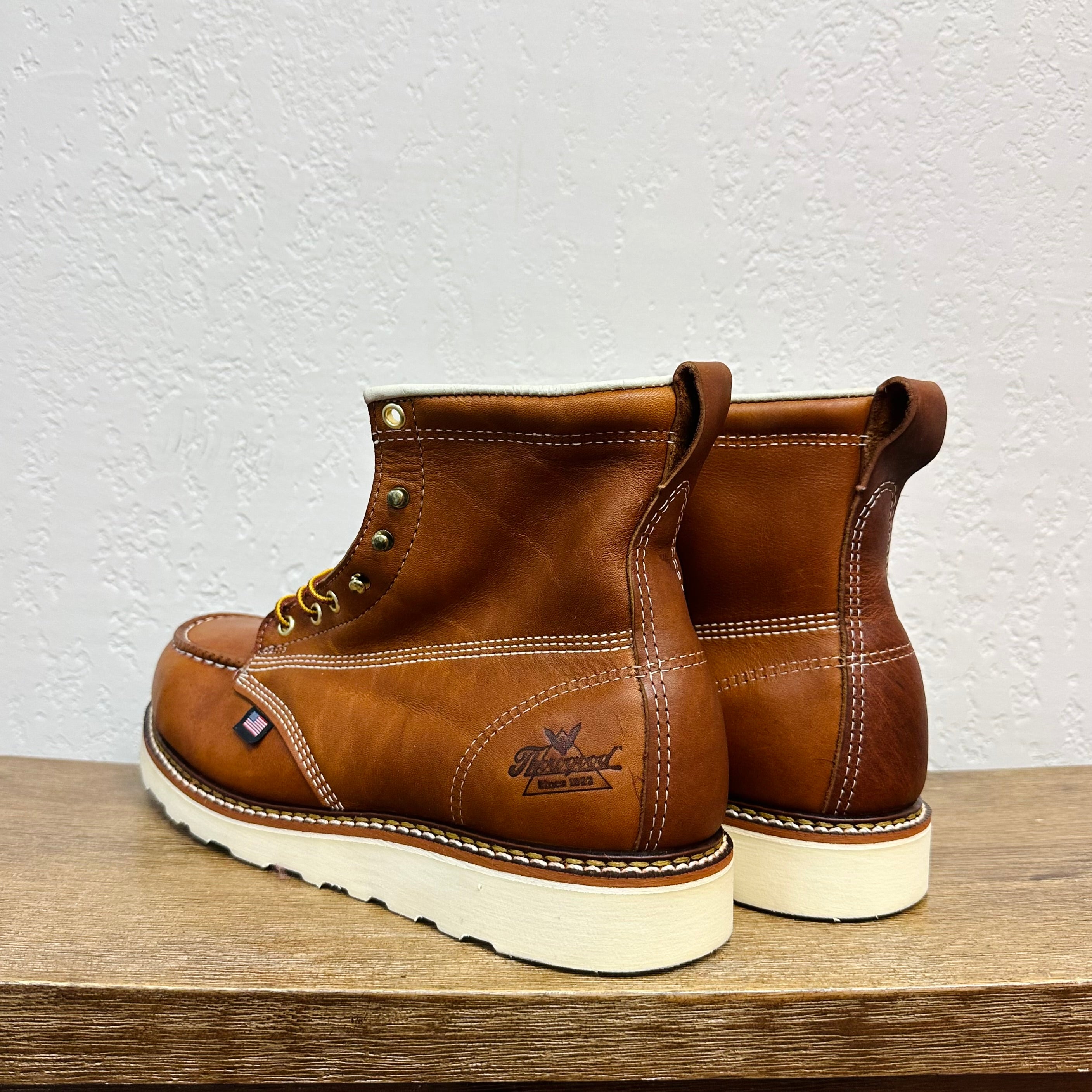 Thorogood 6" Tobacco American Heritage Steel Toe Work Boot