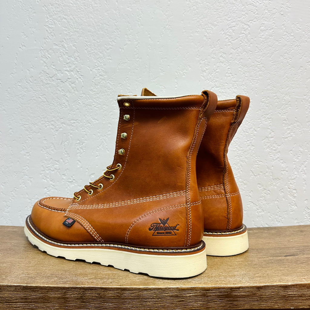 Thorogood 8" Tobacco American Heritage Moc Toe Work Boot