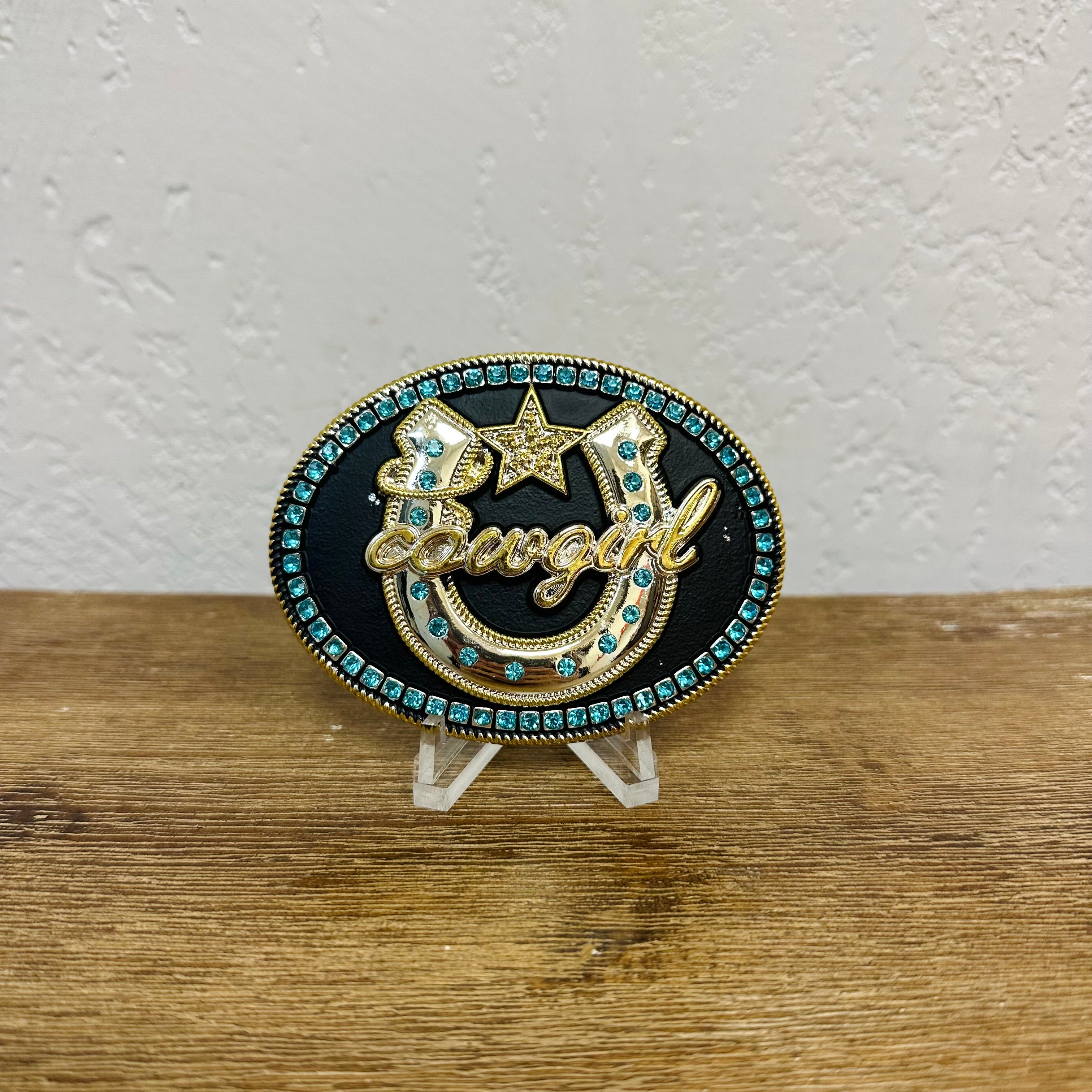 Embellished Cowgirl Mexican Belt Buckle
