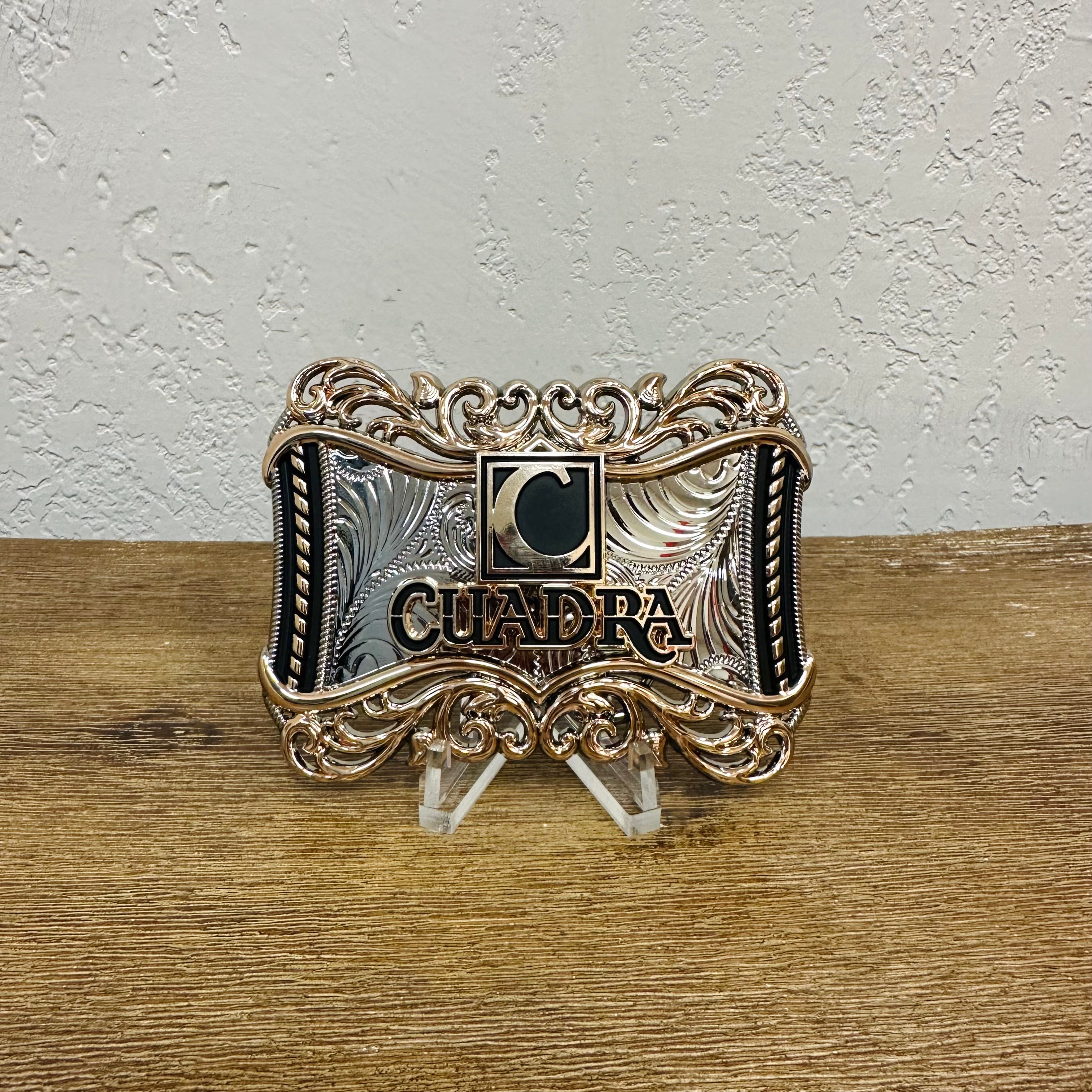 Filigree Cuadra Mexican Belt Buckle