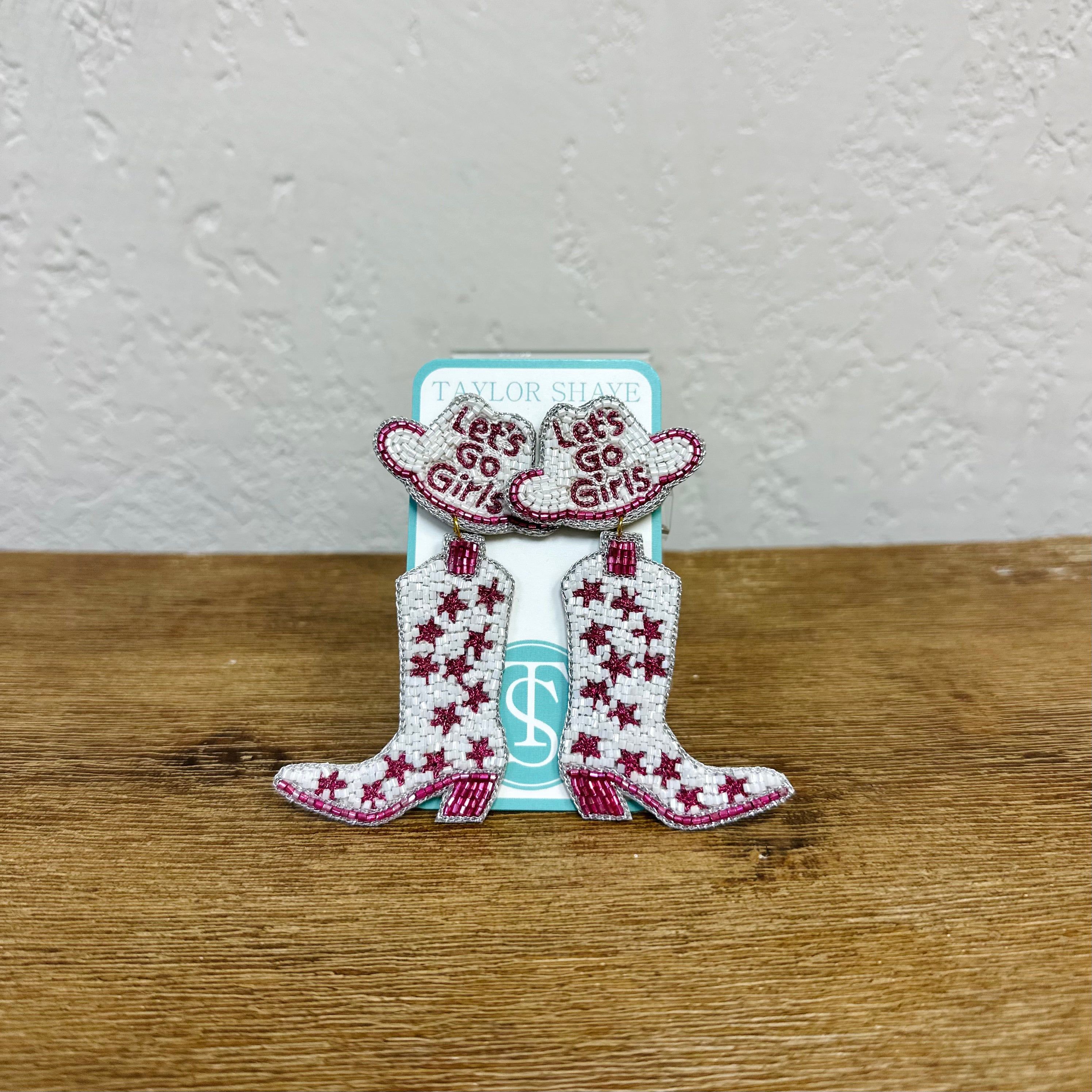 Taylor Shaye Let's Go Girls Beaded Earrings