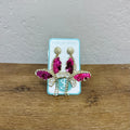 Taylor Shaye Sequin Butterfly Earrings