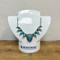 Montana Silversmith Attitude Jewelry Turquoise Majesty Collar Necklace