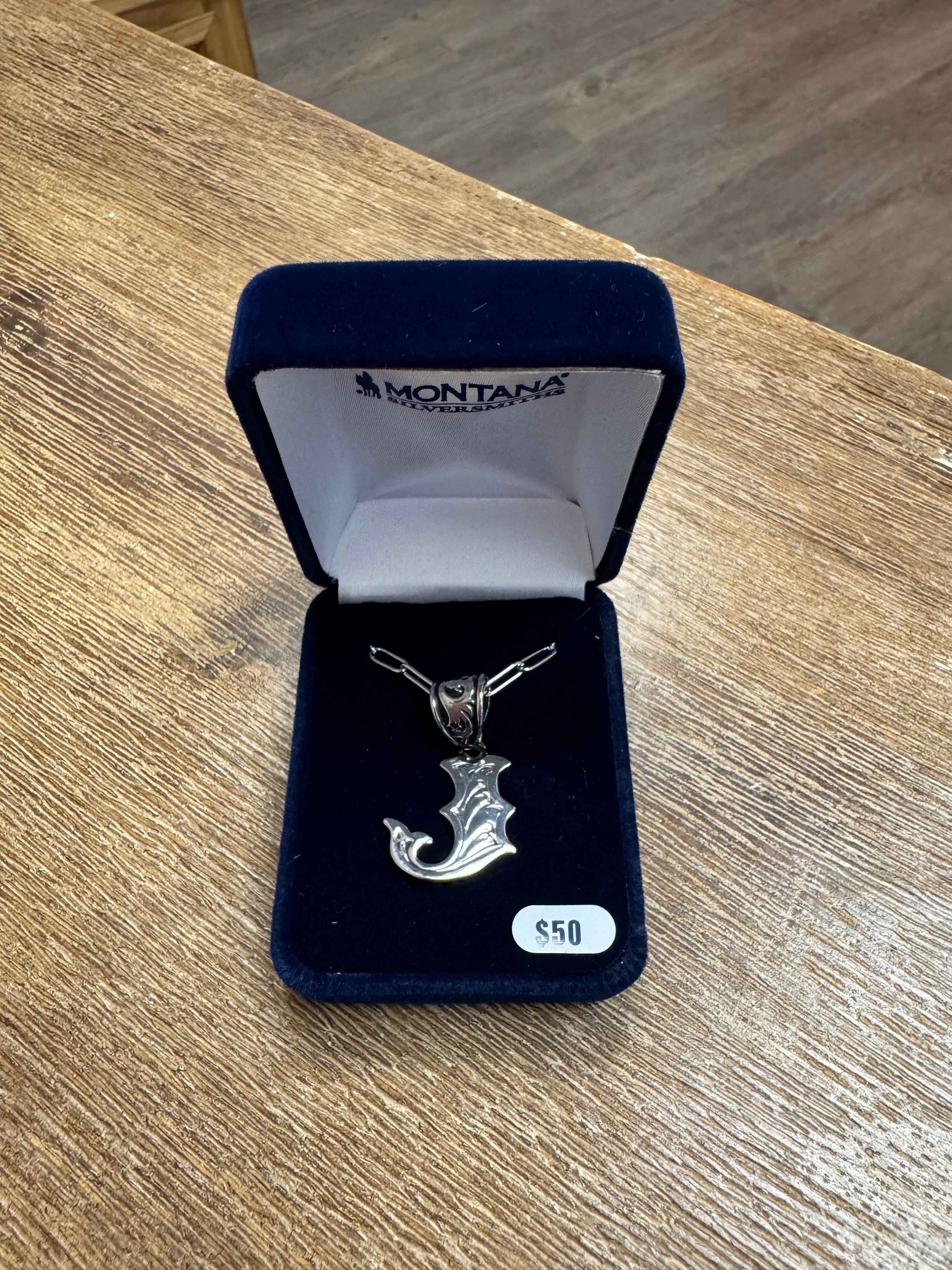 Montana Silversmith Western Initial Necklace