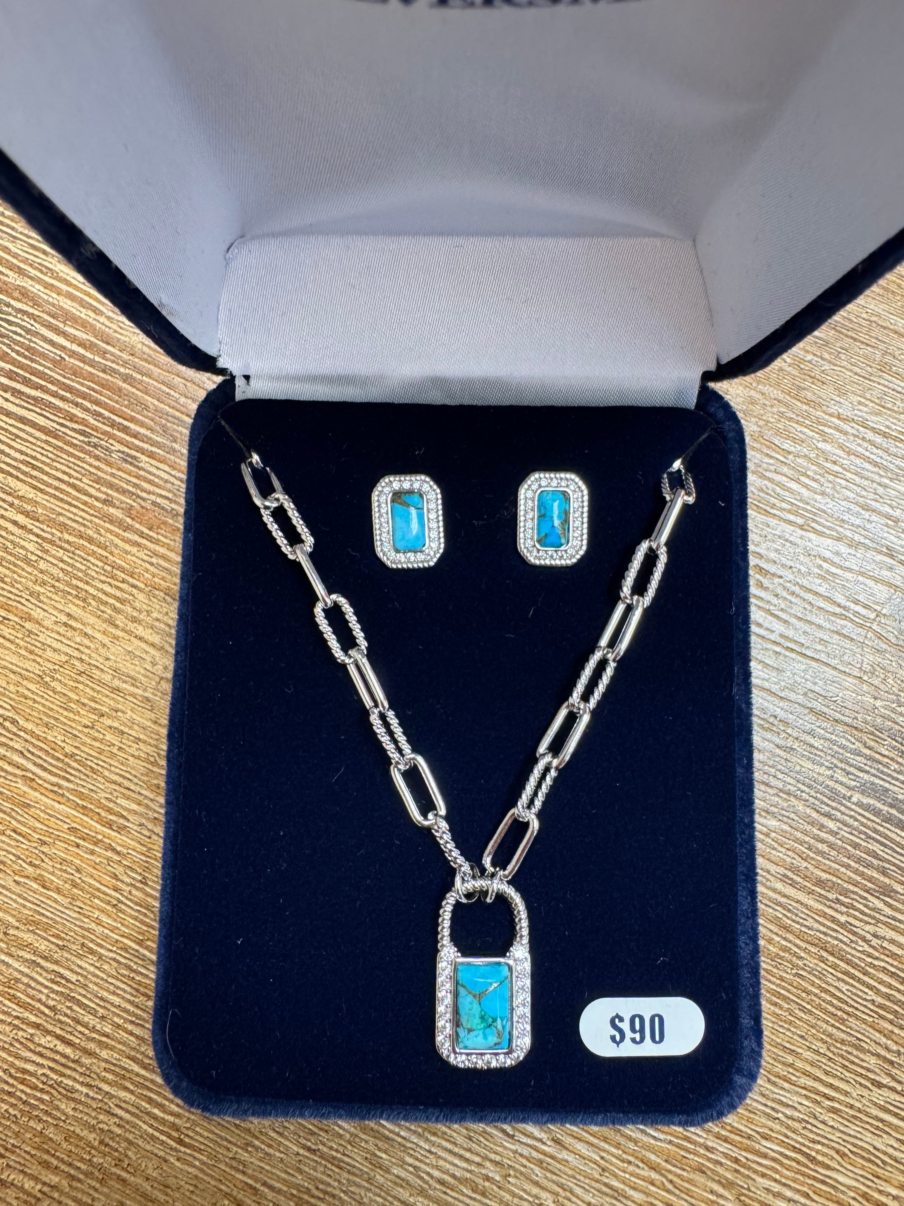Montana Silversmith Turquoise Glam Jewelry Set