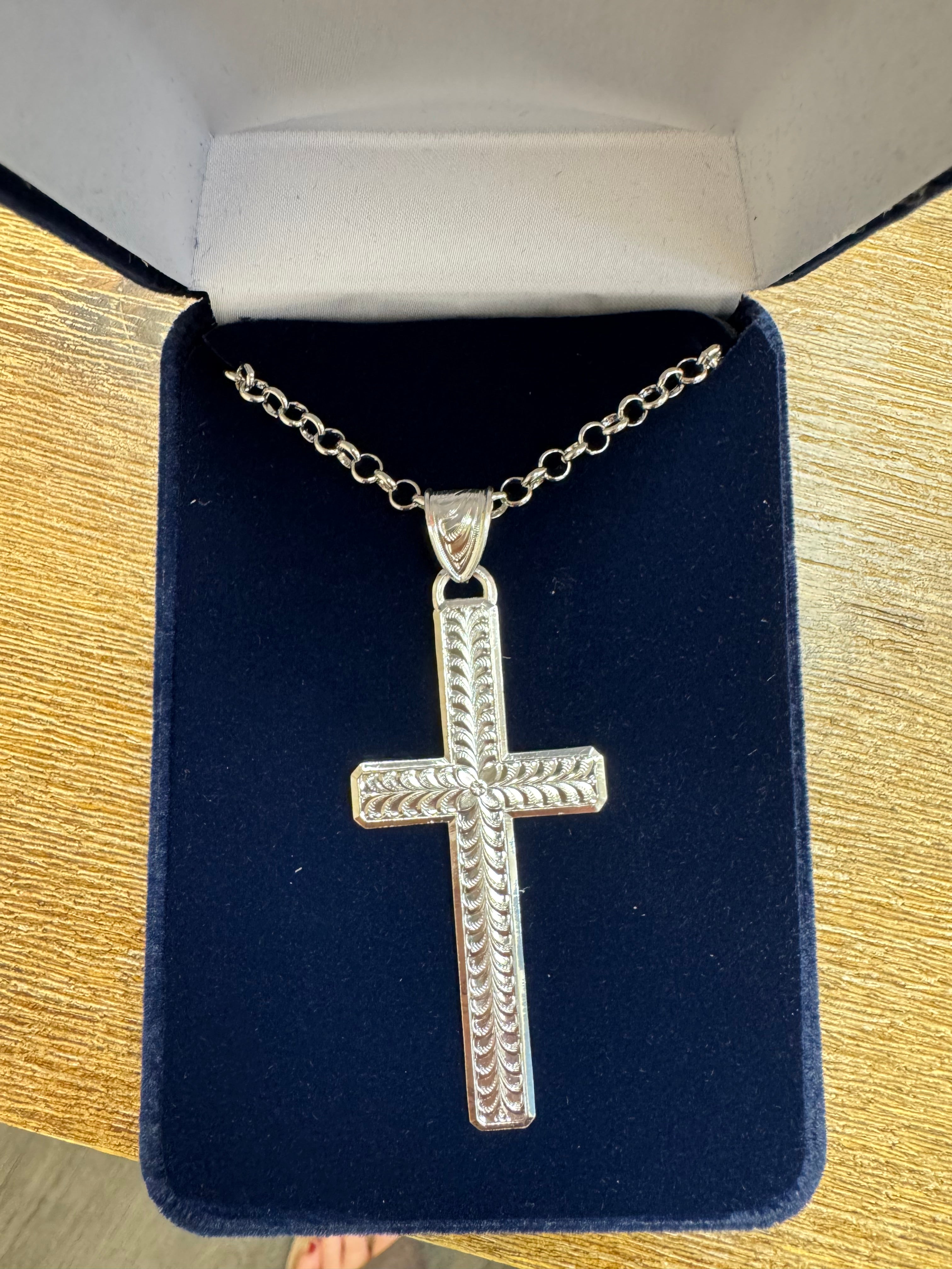 Montana Silversmith Brilliant Belief Cross Necklace